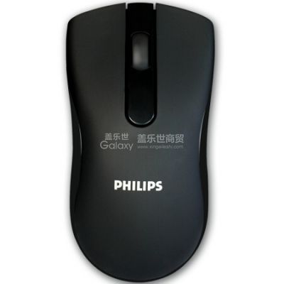 飞利浦（PHILIPS）SPK7211 无线光学鼠标 黑色