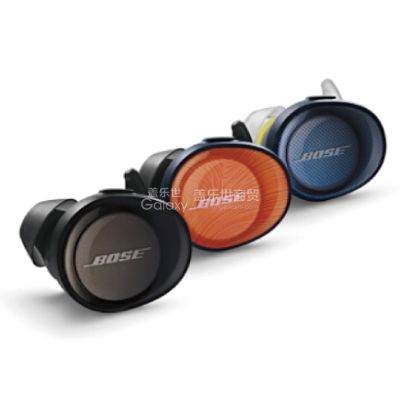 Bose SoundSport Free 真无线蓝牙耳机--黑色 运动耳机 防掉落耳塞